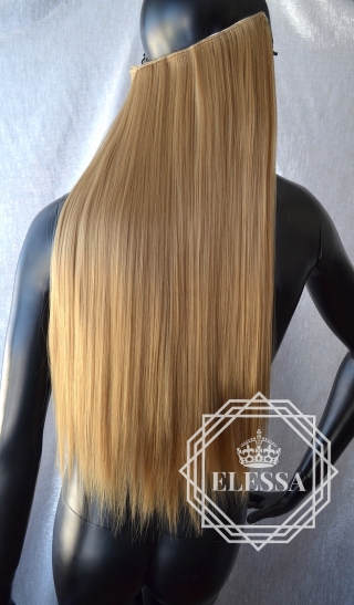 HAIR EXTENSIONS ELESSA - Натурални Екстеншъни Комплект от 200 грама Коса / 60 см
