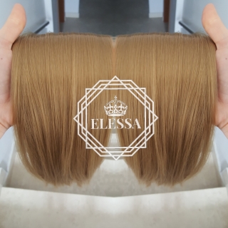 HAIR EXTENSIONS ELESSA - Натурални Екстеншъни Комплект от 200 грама Коса / 60 см