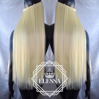 HAIR EXTENSIONS ELESSA - Натурални Екстеншъни Комплект от 200 грама Коса / 70 см