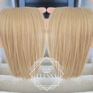 HAIR EXTENSIONS ELESSA - Натурални Екстеншъни Комплект от 200 грама Коса / 60 см