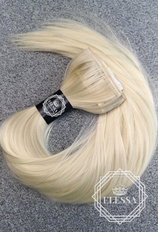 HAIR EXTENSIONS ELESSA - Натурални Екстеншъни Комплект от 200 грама Коса / 70 см