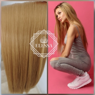 HAIR EXTENSIONS ELESSA - Натурални Екстеншъни Комплект от 200 грама Коса / 60 см