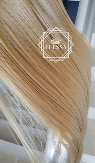 HAIR EXTENSIONS ELESSA - Натурални Екстеншъни Комплект от 200 грама Коса / 60 см