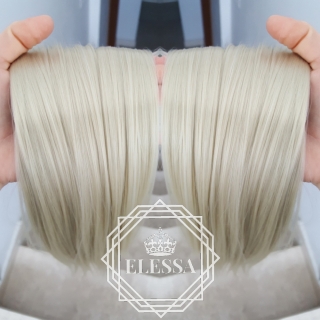  HAIR EXTENSIONS ELESSA - Натурални Екстеншъни Комплект от 200 грама Коса / 60 см