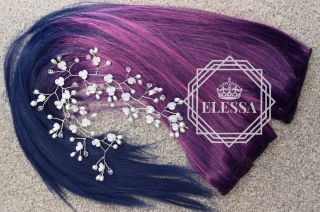 HAIR EXTENSIONS ELESSA - Натурални Екстеншъни Комплект от 200 грама Коса / 60 см 