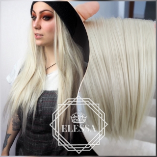  HAIR EXTENSIONS ELESSA - Натурални Екстеншъни Комплект от 200 грама Коса / 60 см