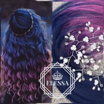 HAIR EXTENSIONS ELESSA - Натурални Екстеншъни Комплект от 200 грама Коса / 60 см 