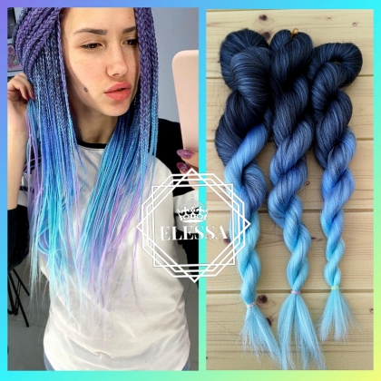 Професионален Канекалон Ангелска Коса - Yaki Remy 100% Висококачествено Естествено Меко и Леко Влакно за Вплитане в Косата, Магазин за Канекалон Онлайн Елеса, Материал за Плетене на Плитки, Афро Негърски Плитки, Боксьорски Плитки, Рибена Кост, Омбре Коса