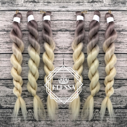 Професионален Канекалон Ангелска Коса - Yaki Remy 100% Висококачествено Естествено Меко и Леко Влакно за Вплитане в Косата, Канекалон за Плитки, Ръчно Плетене, Ръчно Изработване на Сенегалски Плитки, Материал за Изработка на Расти, Качествен Канекалон