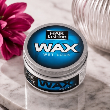Професионален Стилизатор / Вакса за Оформяне и Плетене на Коса - PROFESSIONAL HAIR WAX WET LOOK, Вакса за Коса, Вакса за Мъже, Вакса за Жени, Вакса за Прибиране на Стърчащи Краища, Вакса с Мокър Ефект, Стилизатор за Коса, Качествена Вакса